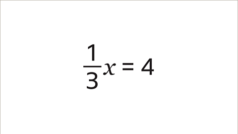 Solving for x - 4 - Year 7