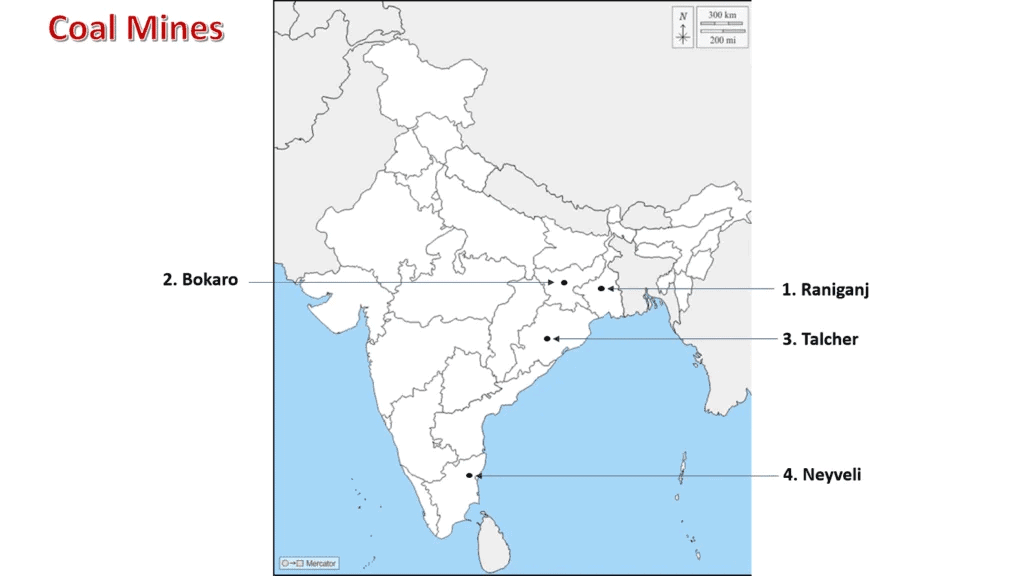 Map: Minerals and Energy Resources | Social Studies (SST) Class 10