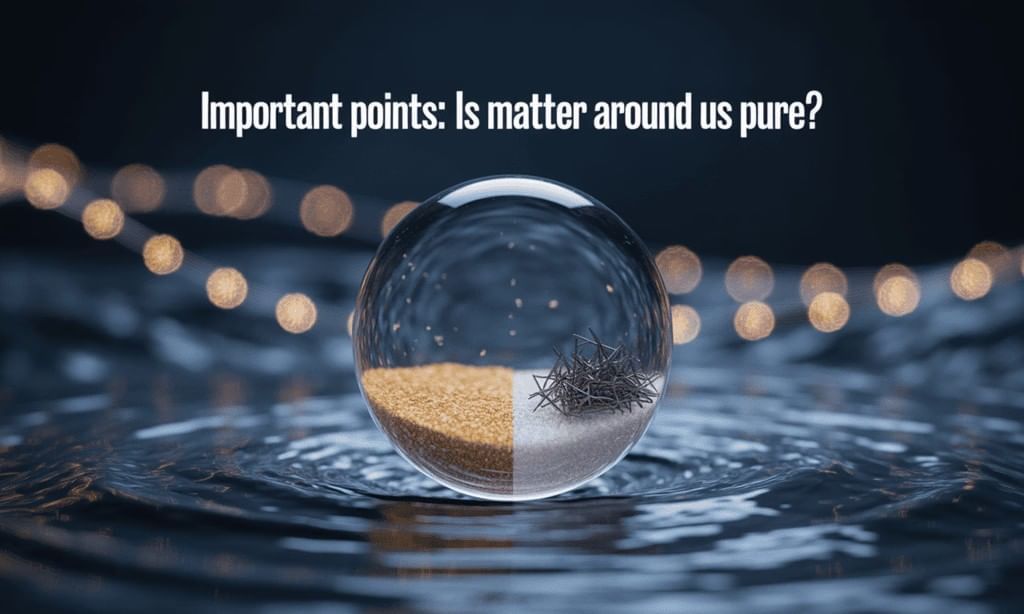 Important Points: Nature of Matter: Elements, Compounds, and Mixtures | Science Curiosity Class 8 -  New NCERT