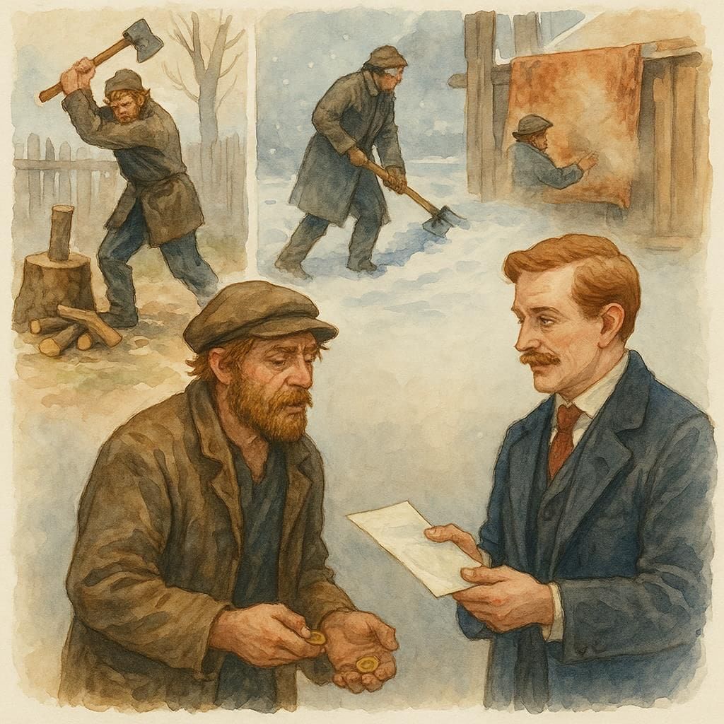 Class 9 Moments Supplementary Reader Chapter 9 Question Answers - The Beggar