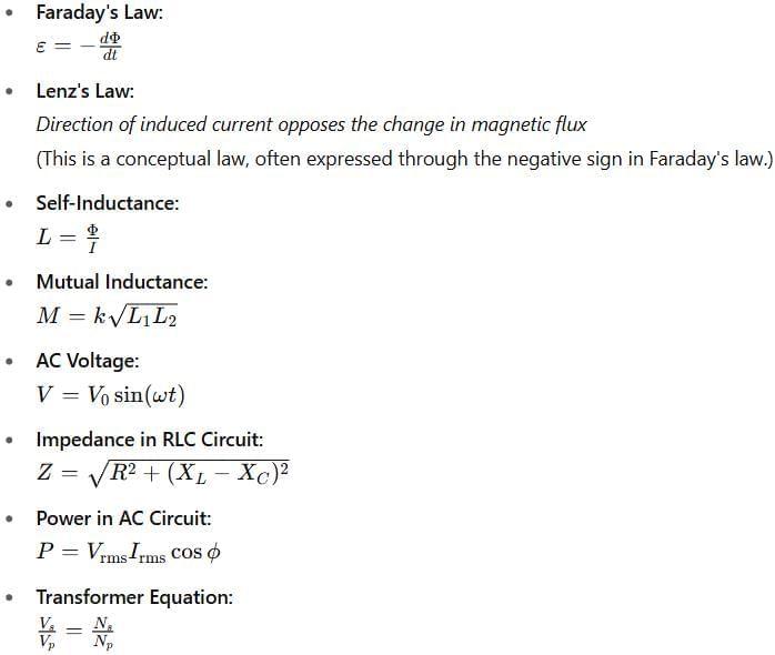 How to Study Electromagnetic Induction and Alternating Current for NEET | Physics Class 12