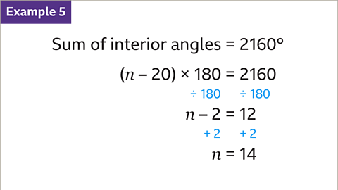 Polygons - sum of interior angles - Year 7