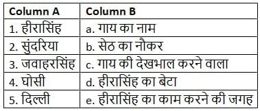 Worksheet: सुंदरिया | Worksheets with Solutions for Class 5