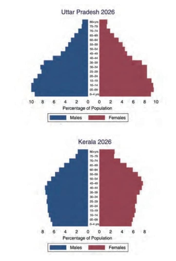 The Demographic Structure of the Indian Society Class 12 Sociology