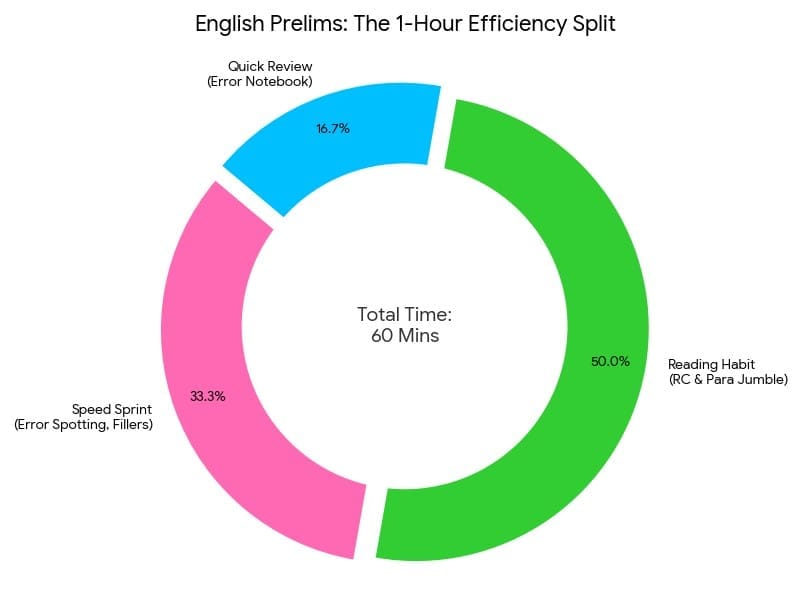I. Prelims Strategy: The 1-Hour Efficiency Split