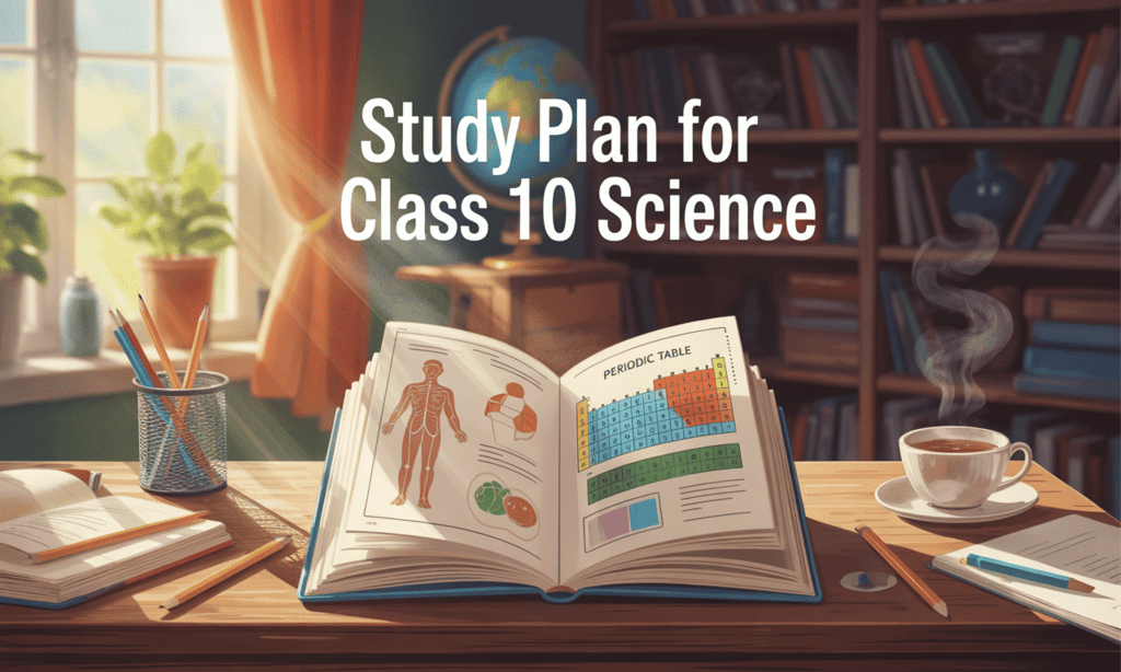Study Plan for Class 10 Science (2025-2026) | Science Class 10