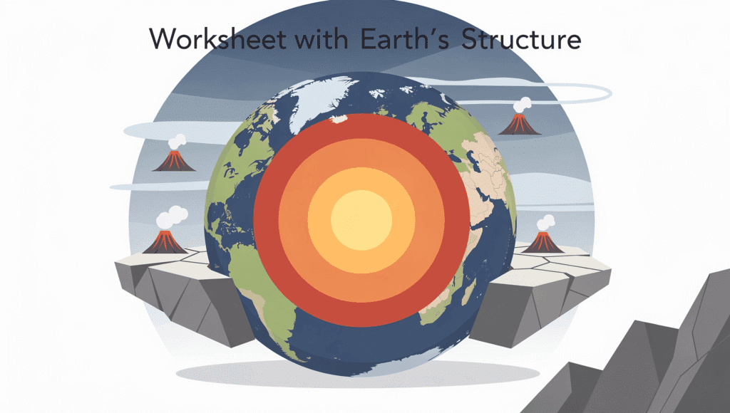 Worksheet with Solutions: Earth’s Structure