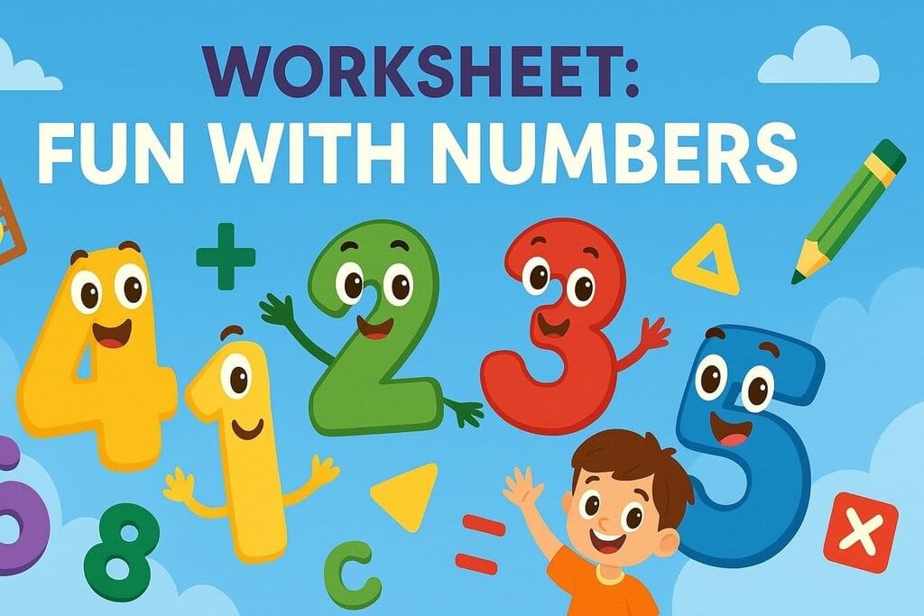 Fun With Numbers - 2 Class 3 Worksheet Maths