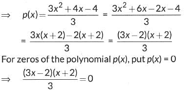 Class 10 Maths Previous Year Questions - Polynomials