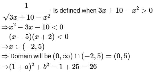 JEE Main Previous Year Questions (2016- 2025): Functions | Mathematics (Maths) Class 12