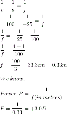 NCERT Solutions for Class 10 Science Chapter 10 - Human Eye and Colourful World