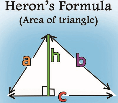 NCERT Solutions for Class 9 Maths Chapter 12 - Exercise 12.2 Heron’s Formula
