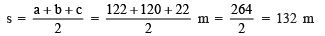 Ex 12.1 NCERT Solutions- Heron’s Formula - Class 9