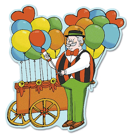 The Balloon Man - 1 Class 3 Worksheet English Unit 5