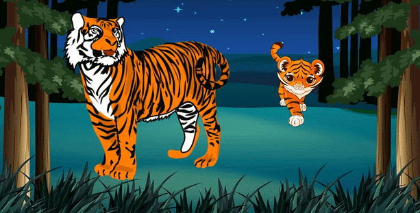 Little Tiger, Big Tiger - 2 Class 3 Worksheet English Unit 7