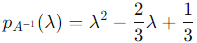Questions: Linear Algebra and Matrices - Mathematical Methods of Physics, UGC - NET Physics | Physics for IIT JAM, UGC - NET, CSIR NET