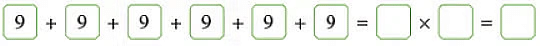 Class 2 Maths Multiplication - CBSE Worksheets- 1 Solutions