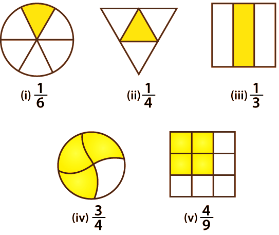 NCERT Solutions for Class 6 Maths - Fractions