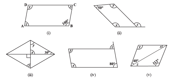 NCERT Solutions for Class 8 Maths Chapter 3 - Understanding Quadrilaterals - 3 (Exercise 3.3)