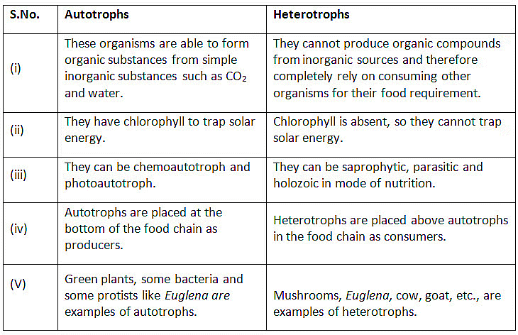 Class 10 Science Chapter 5 Previous Year Questions - Life Processes