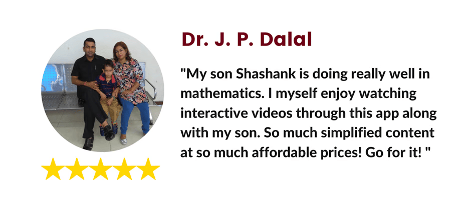 What Parents Say About EduRev Infinity Package for Class 1 | Parent`s Guide to EduRev Infinity for Class 1