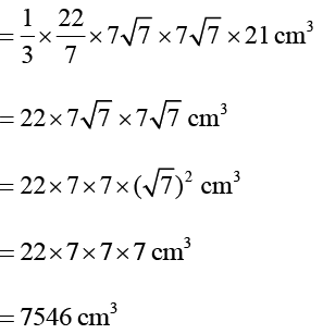 Surface Areas and Volume Class 9 Worksheet Maths