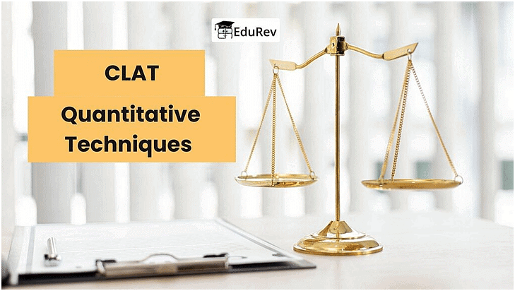 CLAT Quantitative Techniques: Syllabus, Questions, Books