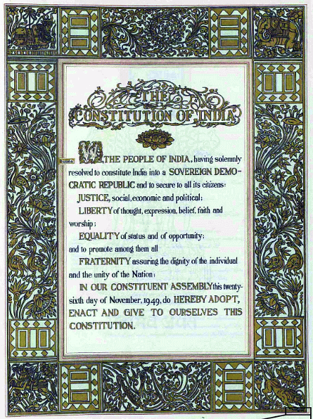 Class 11 Political Science Very Short Questions With Answers - Constitution: Why And How?