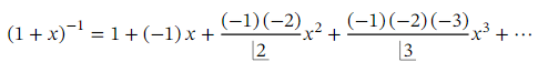 Some Results on Binomial Coefficients and Negative or Fractional Indices | Mathematics (Maths) Class 11 - Commerce
