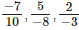 Rational Numbers Class 7 Worksheet Maths Chapter 1