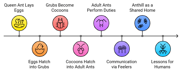 The Tiny Teacher Summary Class 7 English An Alien Hand