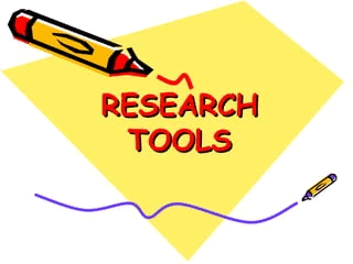 Research Tools - Research Aptitude Notes