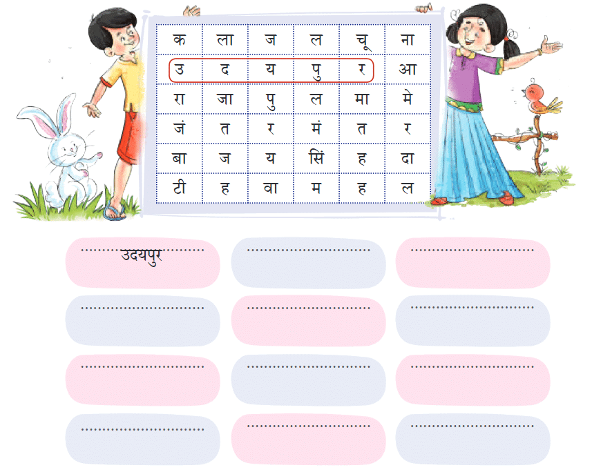 NCERT Solutions for Class 4 Hindi Chapter 6 - जयपुर से पत्र