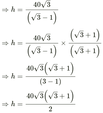 Class 10 Maths Chapter 9 Previous Year Questions - Some Application of Trigonometry