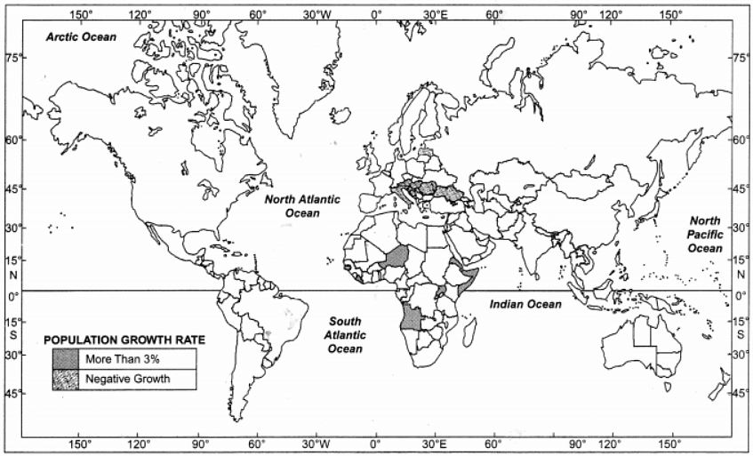 NCERT Solutions for Class 11 Geography - The World Population