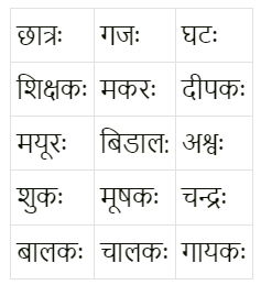 शब्दपरिचयः 1 NCERT Solutions - Class 6