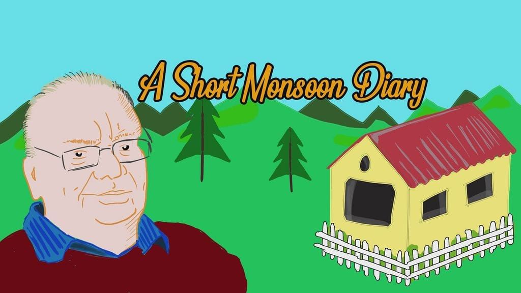 A Short Monsoon Diary Summary Class 8 English Honeydew Chapter 8