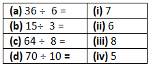 Class 3 Maths - Division - CBSE Worksheets