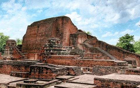 Present Remains of Nalanda University