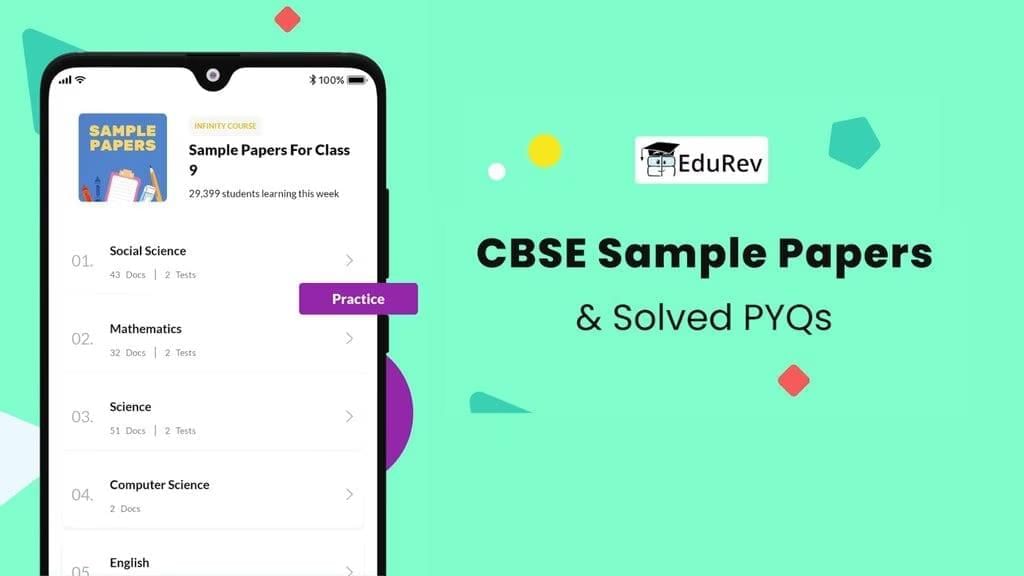 What do you get under EduRev Infinity Package for Class 9? | Parent`s Guide to EduRev Infinity for Class 9