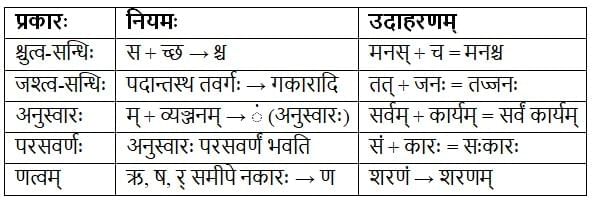 व्याकरणम् Chapter Notes | Chapter Notes For Class 8