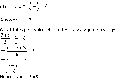 Pair of Linear Equations In Two Variables Notes - Class 9