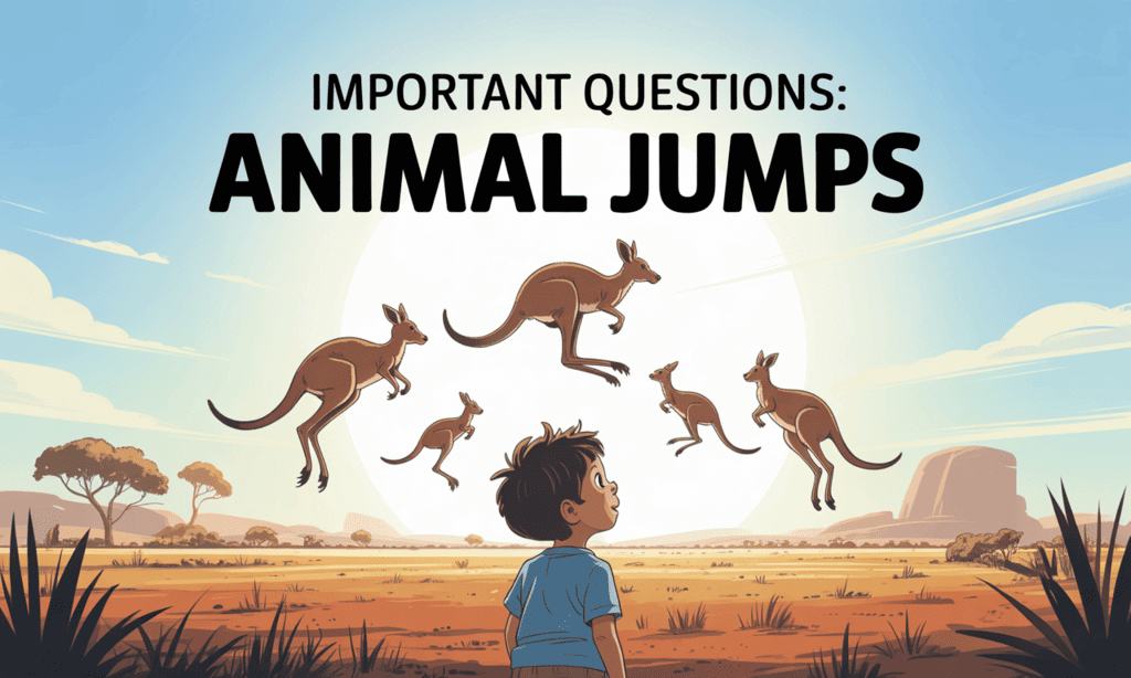 Important Questions: Animal Jumps | Mathematics (Maths Mela) Class 5 - New NCERT