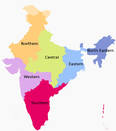Zones of India