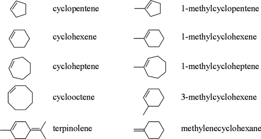 Cycloalkenes