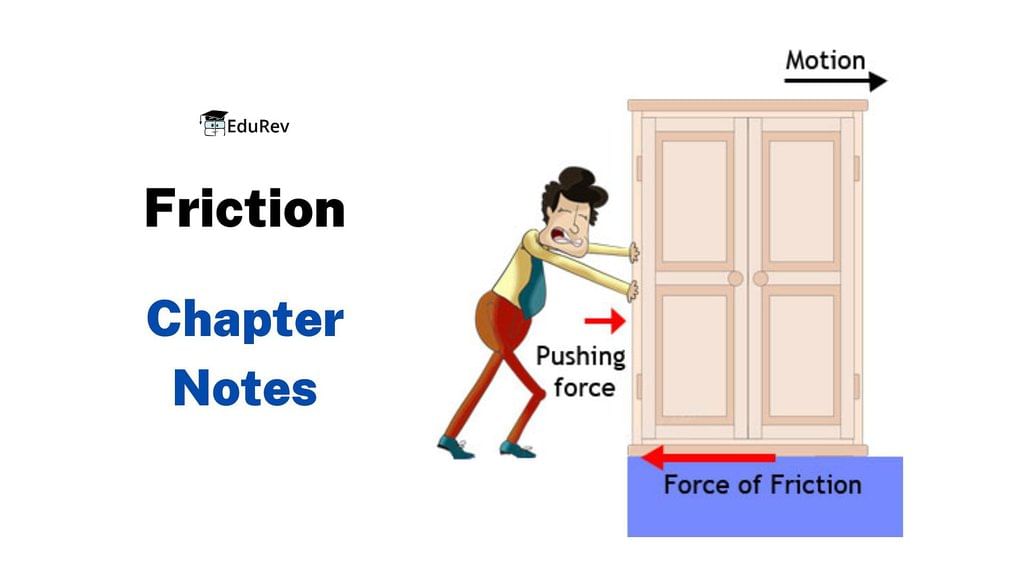 Friction Class 8 Notes Science Chapter 9