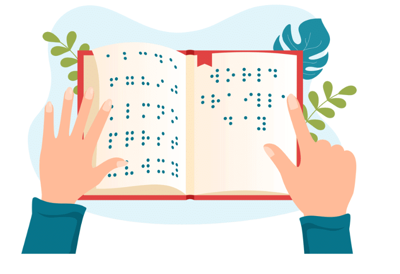 Class 4 English Worksheet Solutions Chapter 6 Braille