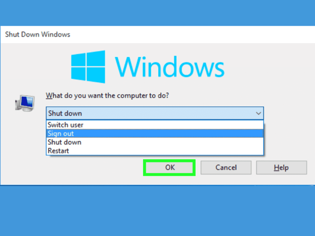 Worksheet Solutions: Starting and shutting down the computer | International Computer Science Olympiad Class 1