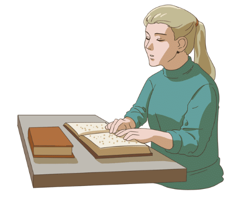 Class 4 English Worksheet Solutions Chapter 6 Braille