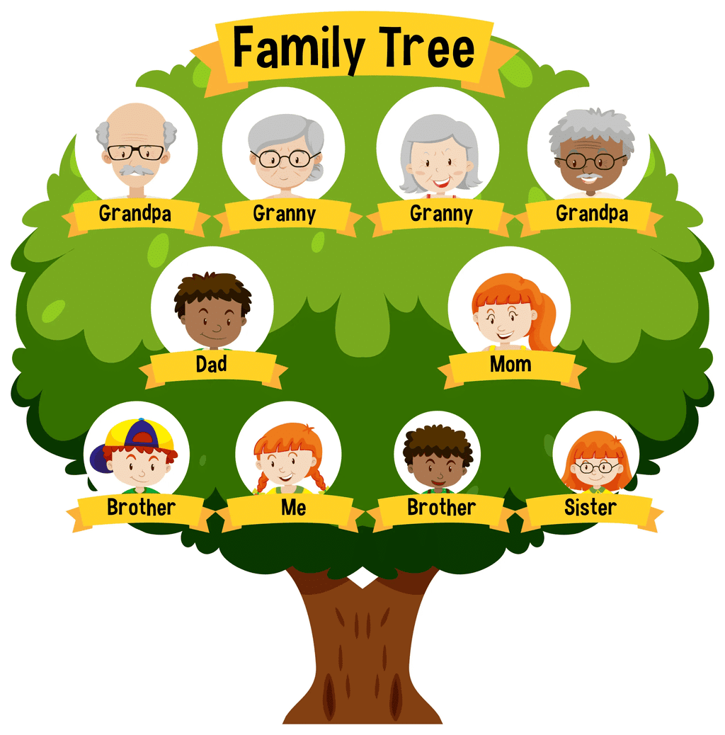 My Family - 1 Class 1 Worksheet EVS